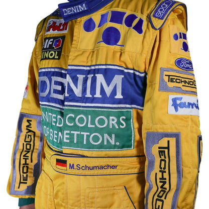 1993 Michael Schumacher Benetton-Ford F1 Racing Suit  - Ex Race Gear