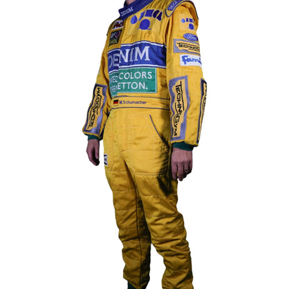 1993 Michael Schumacher Benetton-Ford F1 Racing Suit - Ex Race Gear