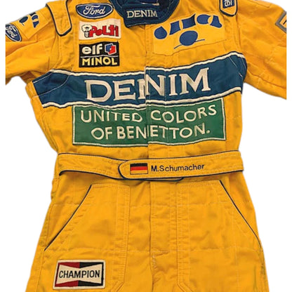 1993 Michael Schumacher Benetton-Ford F1 Racing Suit  - Ex Race Gear