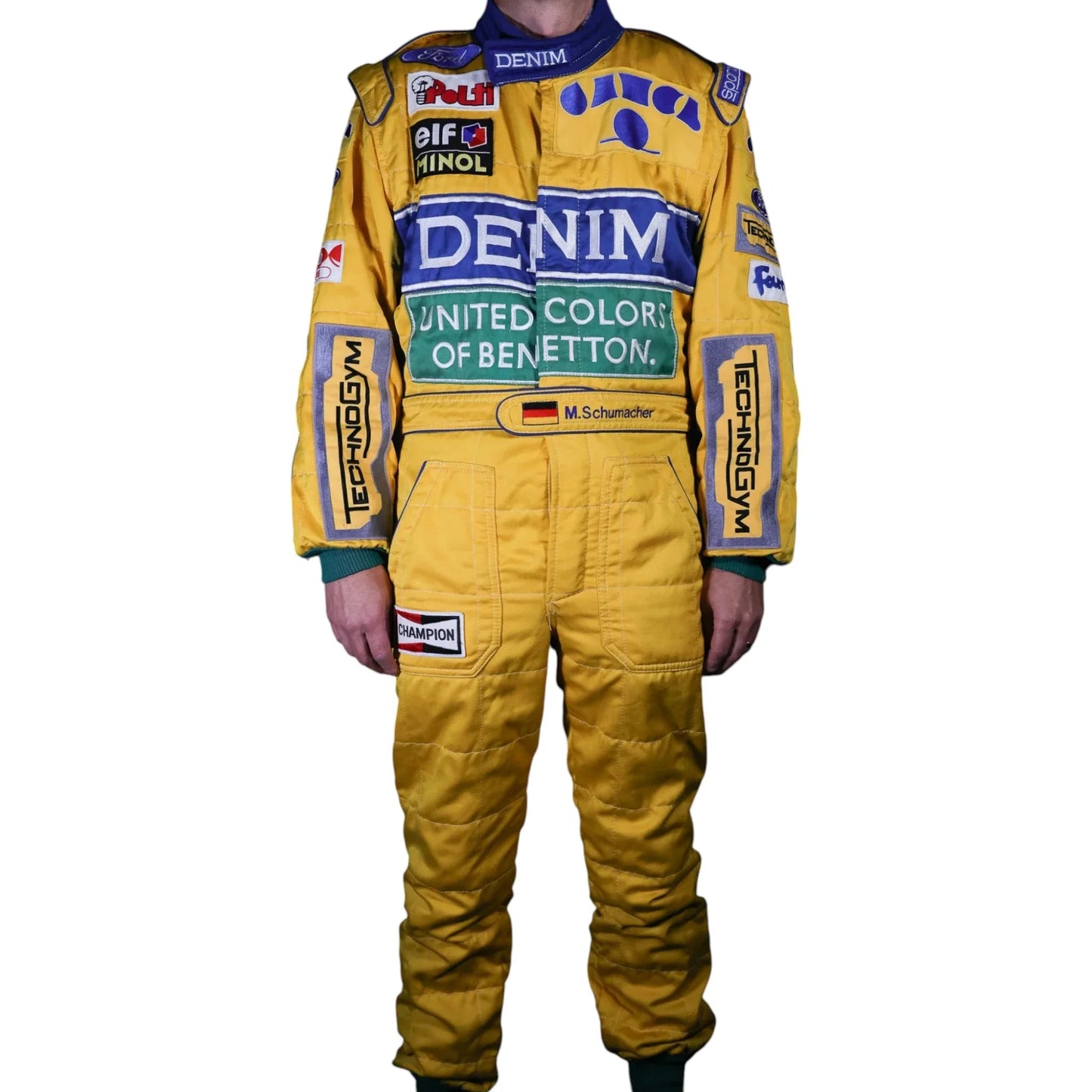 1993 Michael Schumacher Benetton-Ford F1 Racing Suit  - Ex Race Gear