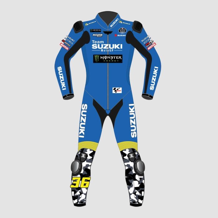Suzuki Joan Mir MotoGP 2022 Motorcycle Suit Zees Moto