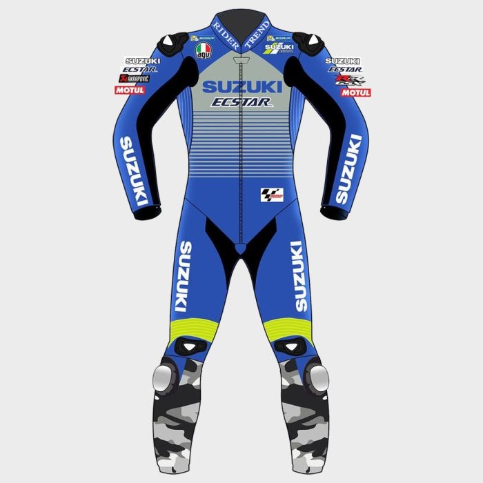 Suzuki Joan Mir MotoGP 2020 Motorcycle Suit Zees Moto