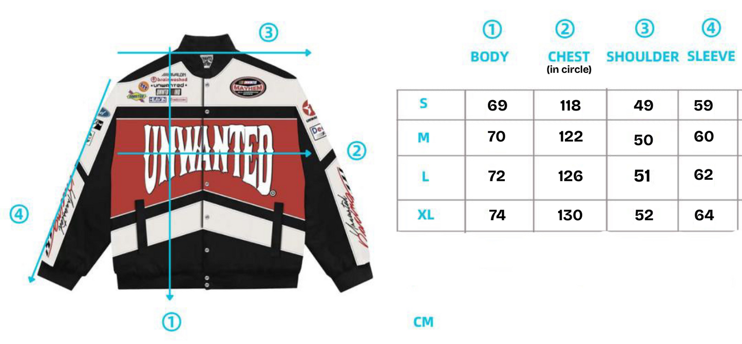 Lamborghini Rhude Leather Vintage Racing Jacket Ex Race Gear