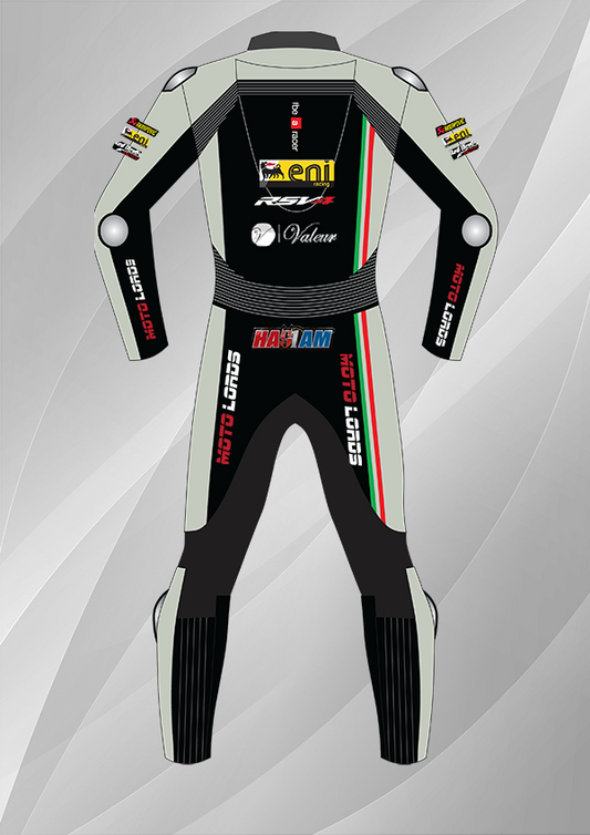 NASCAR Fire Suits for Sale - Leon Haslam 2015 Leather Suit MotoLords
