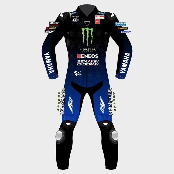 Yamaha Maverick Vinales Motorcycle Racing Suit Zees Moto