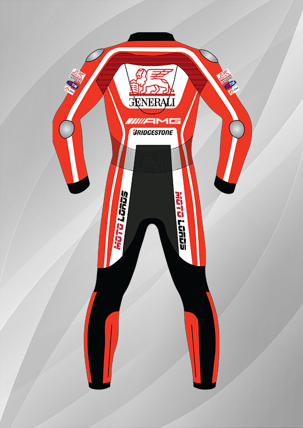 Nicky Hayden Ducati 2012 Leather Suit | Race Car Driver Gear MotoLords