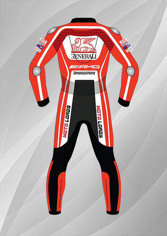 Nicky Hayden Ducati 2012 Leather Suit | Race Car Driver Gear MotoLords