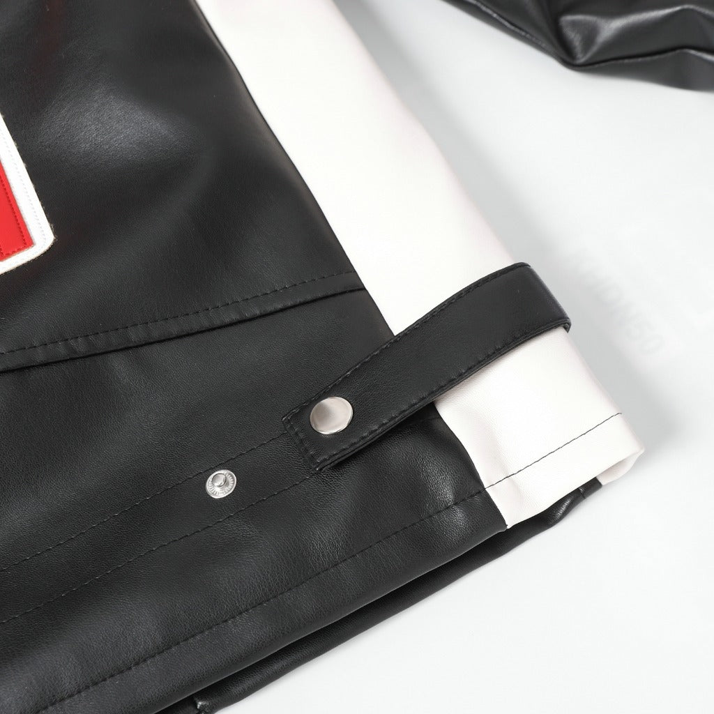 Red Bull Leather Vintage Racing Jacket SHABA Collection