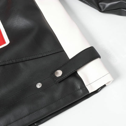 Red Bull Leather Vintage Racing Jacket SHABA Collection