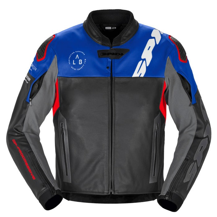 SPIDI DP Progressive Leather Motorcycle Jacket Zees Moto