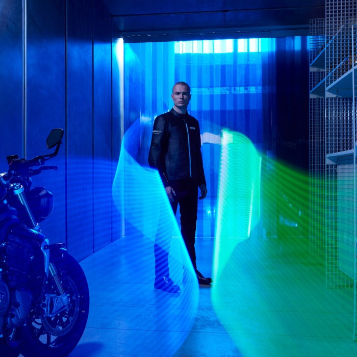 SPIDI Genesis Leather Motorcycle Jacket Zees Moto