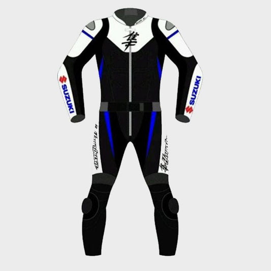 Suzuki MotoGP Motorcycle Racing Suit Zees Moto