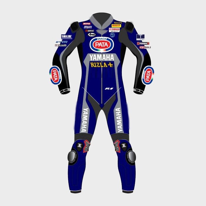 Yamaha Michael Van Der Mark WSBK 2020 Motorcycle Suit Zees Moto