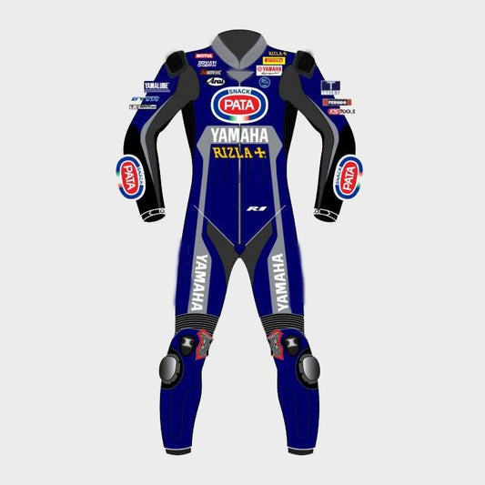 Yamaha Michael Van Der Mark WSBK 2020 Motorcycle Suit Zees Moto