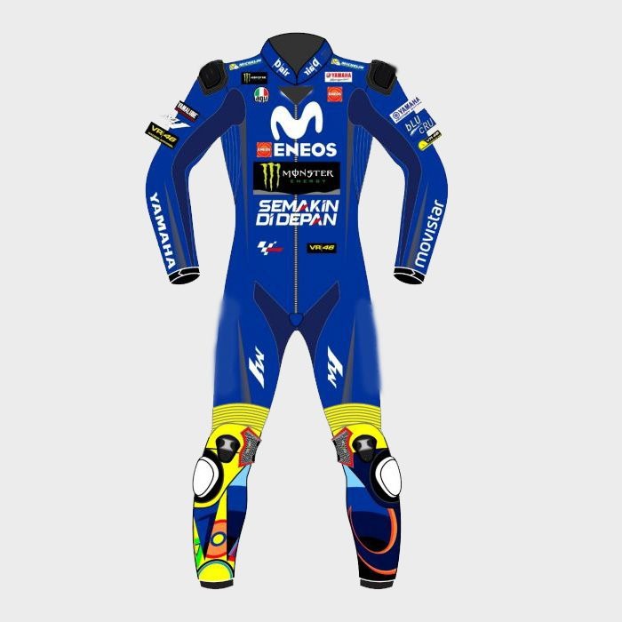Yamaha Valentino Rossi 2018 MotoGP Motorcycle Suit Zees Moto