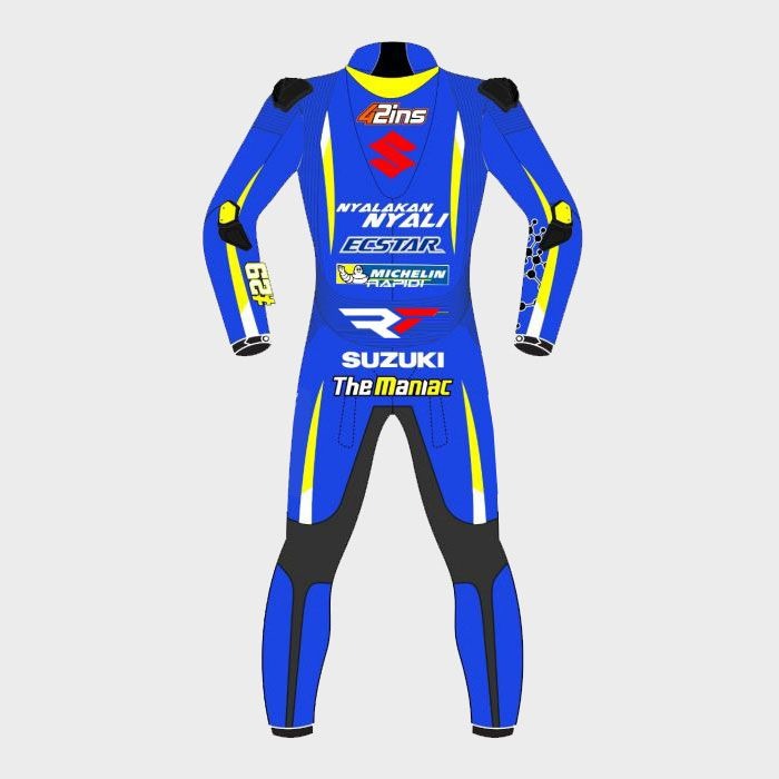 Suzuki Andreaa Iannone MotoGP 2017 Motorcycle Suit Zees Moto