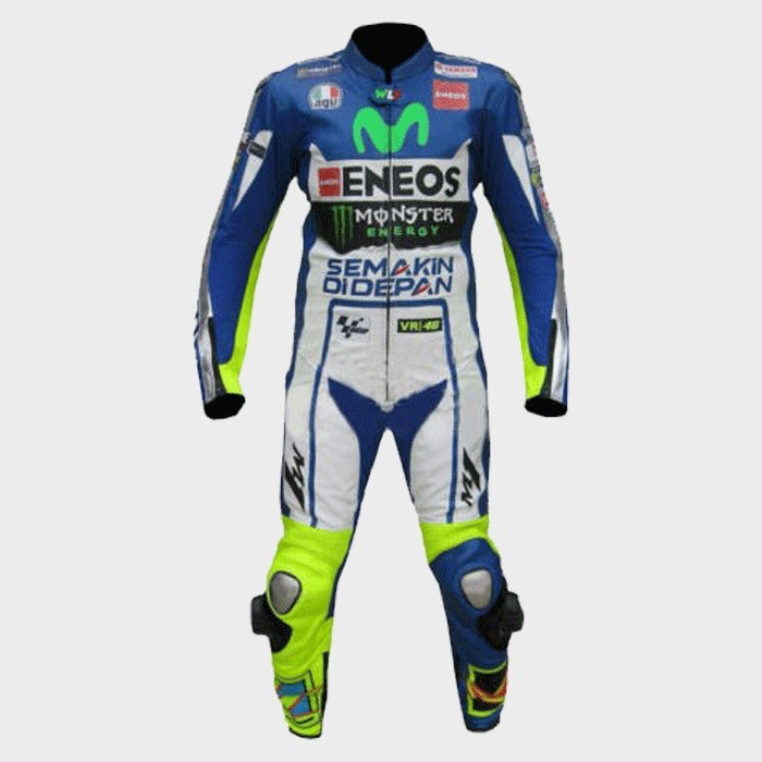 Yamaha Movistar Motorcycle Racing Suit Zees Moto