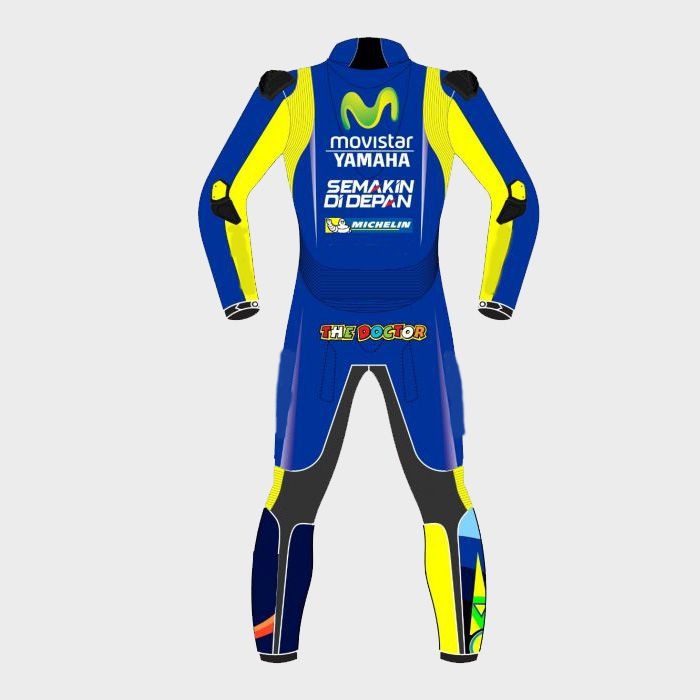 Yamaha Valentino Rossi 2018 MotoGP Motorcycle Suit Zees Moto