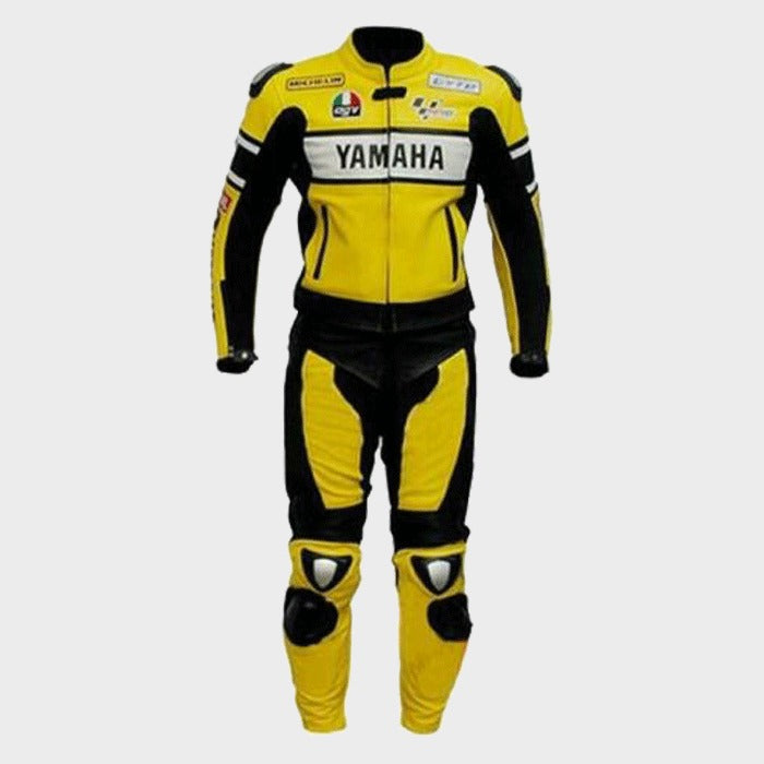 Yamaha Yellow Motorcycle Racing Suit Zees Moto