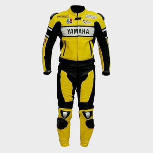 Yamaha Yellow Motorcycle Racing Suit Zees Moto